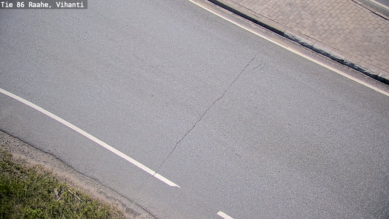 Weather Camera Image Väg 86 Raahe, Vihanti, Raahe, Pohjois-Pohjanmaa