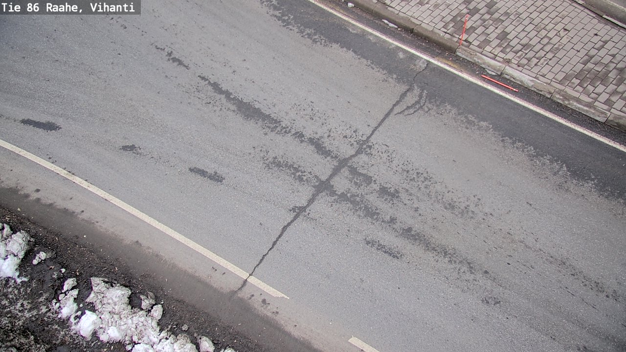 Weather Camera Image Road 86 Raahe, Vihanti, Raahe, Pohjois-Pohjanmaa
