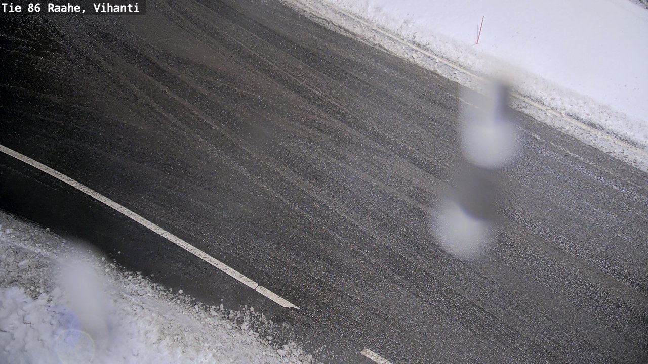 Weather Camera Image Väg 86 Raahe, Vihanti, Raahe, Pohjois-Pohjanmaa