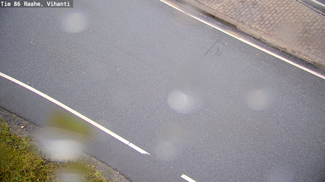 Weather Camera Image Väg 86 Raahe, Vihanti, Raahe, Pohjois-Pohjanmaa