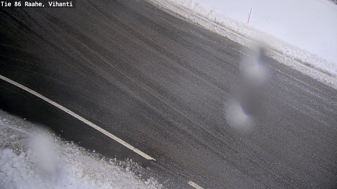 Weather Camera Image Väg 86 Raahe, Vihanti, Raahe, Pohjois-Pohjanmaa
