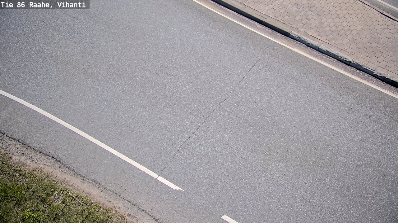 Weather Camera Image Väg 86 Raahe, Vihanti, Raahe, Pohjois-Pohjanmaa