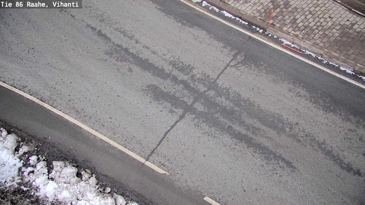 Weather Camera Image Väg 86 Raahe, Vihanti, Raahe, Pohjois-Pohjanmaa