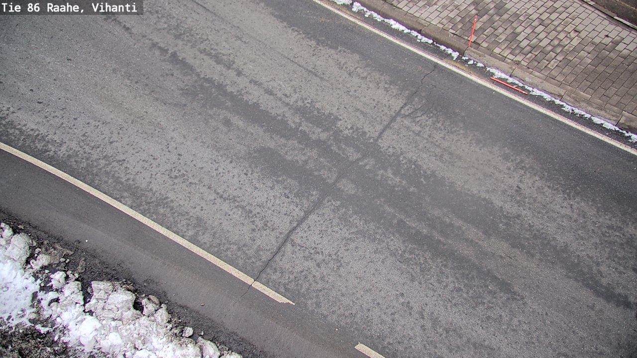 Weather Camera Image Väg 86 Raahe, Vihanti, Raahe, Pohjois-Pohjanmaa