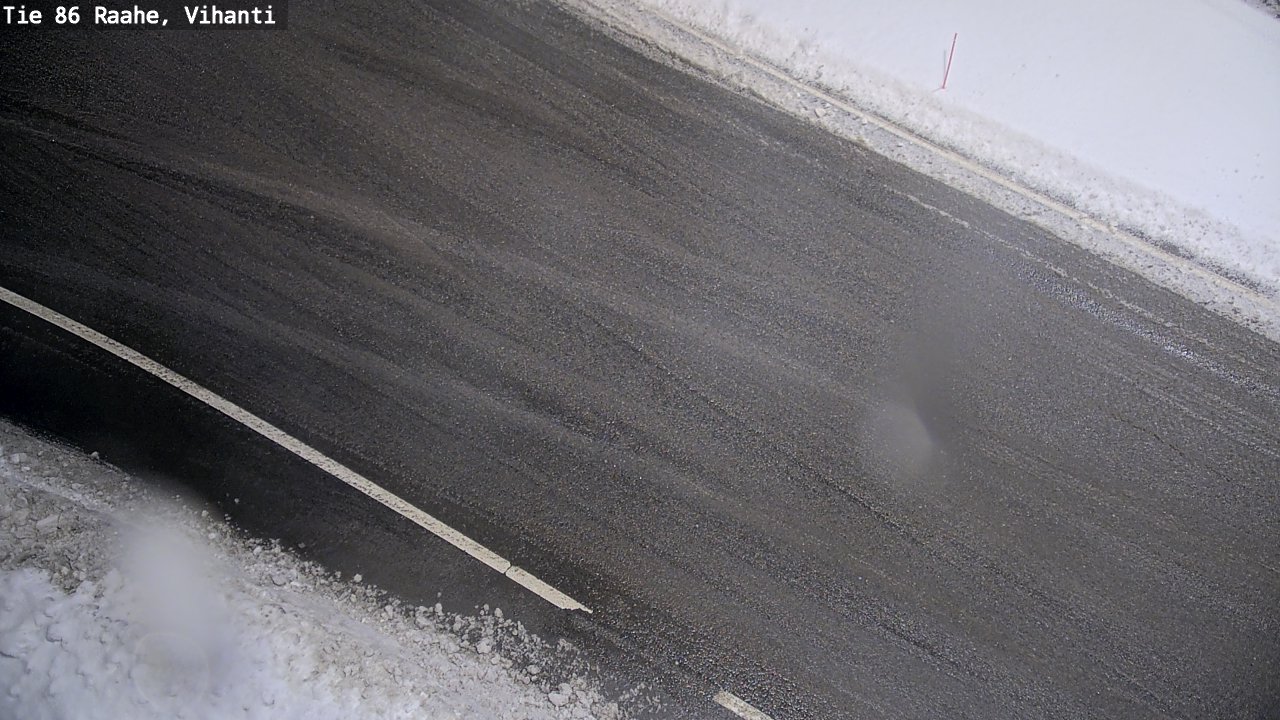 Weather Camera Image Väg 86 Raahe, Vihanti, Raahe, Pohjois-Pohjanmaa