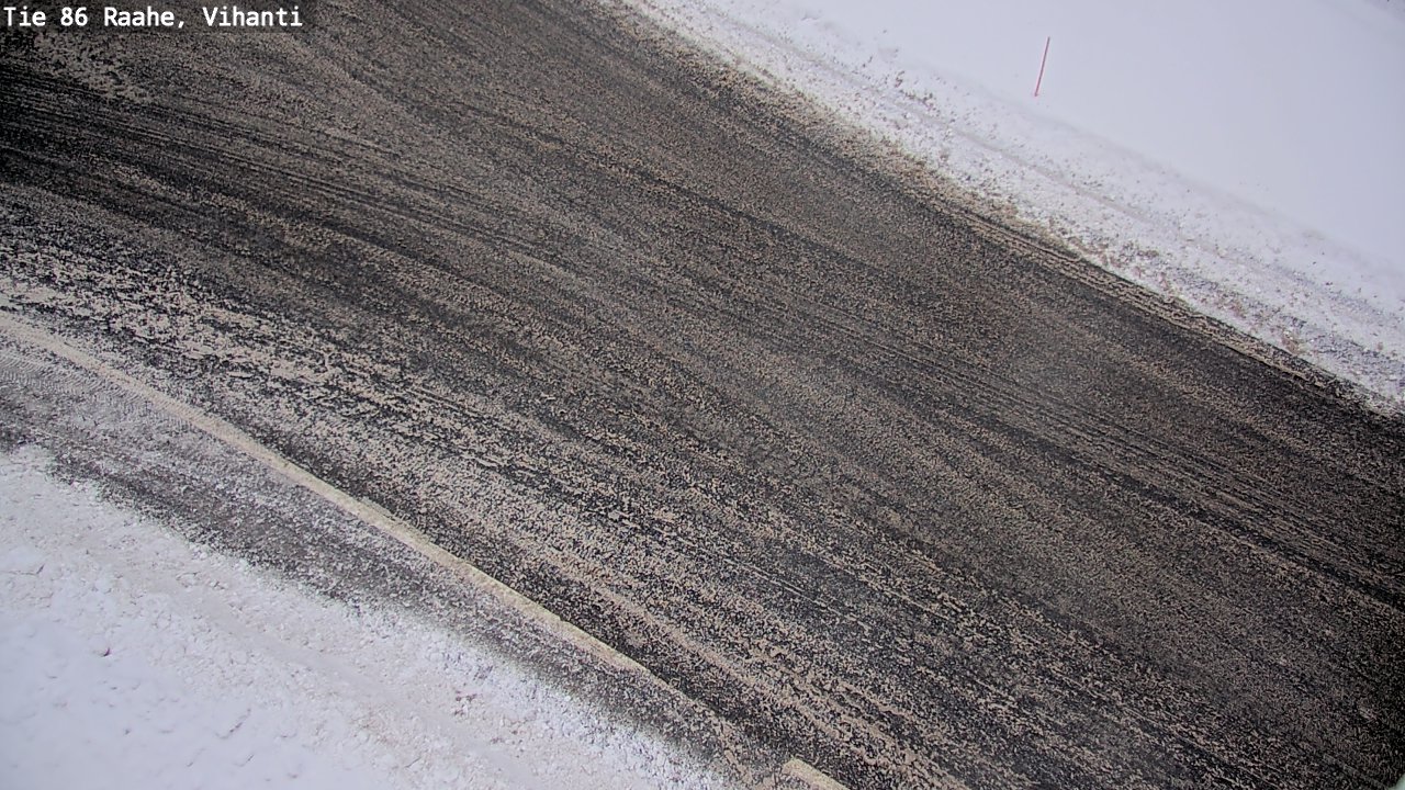 Weather Camera Image Väg 86 Raahe, Vihanti, Raahe, Pohjois-Pohjanmaa