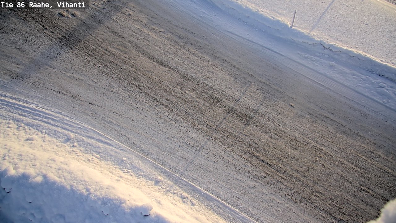 Weather Camera Image Road 86 Raahe, Vihanti, Raahe, Pohjois-Pohjanmaa