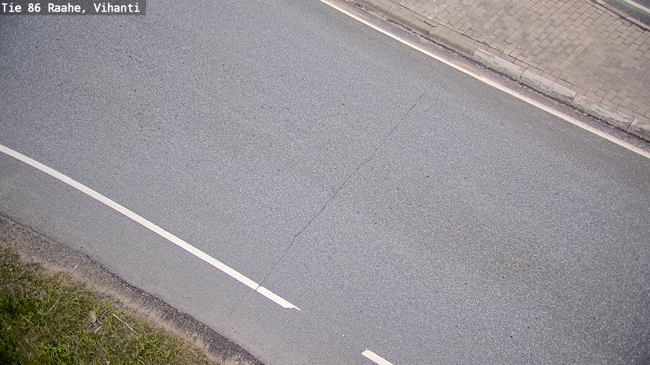 Weather Camera Image Väg 86 Raahe, Vihanti, Raahe, Pohjois-Pohjanmaa