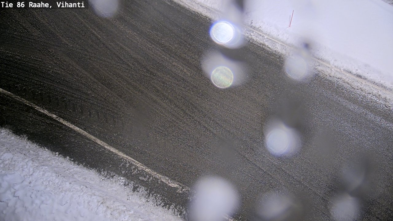 Weather Camera Image Väg 86 Raahe, Vihanti, Raahe, Pohjois-Pohjanmaa