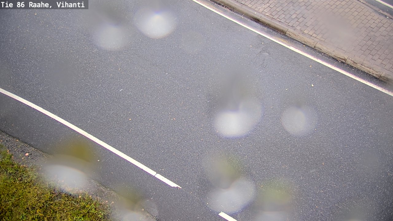 Weather Camera Image Väg 86 Raahe, Vihanti, Raahe, Pohjois-Pohjanmaa