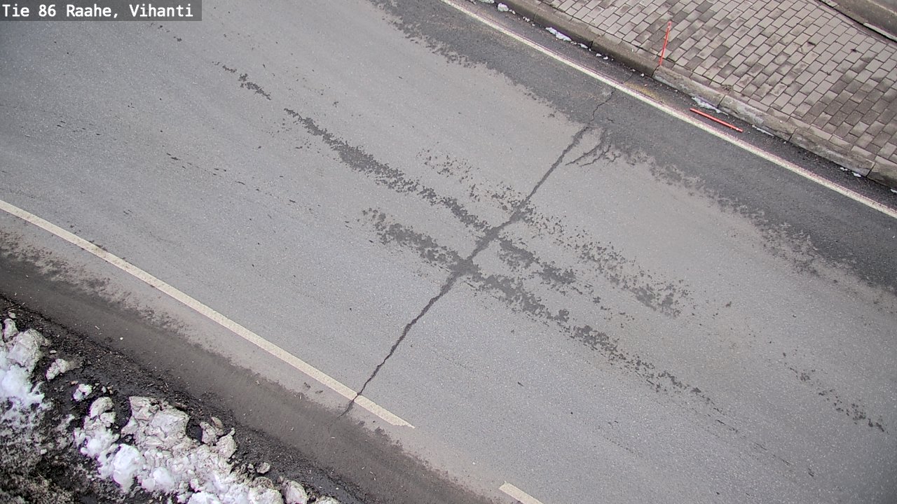 Weather Camera Image Road 86 Raahe, Vihanti, Raahe, Pohjois-Pohjanmaa