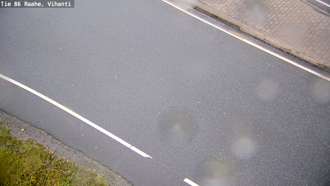 Weather Camera Image Road 86 Raahe, Vihanti, Raahe, Pohjois-Pohjanmaa