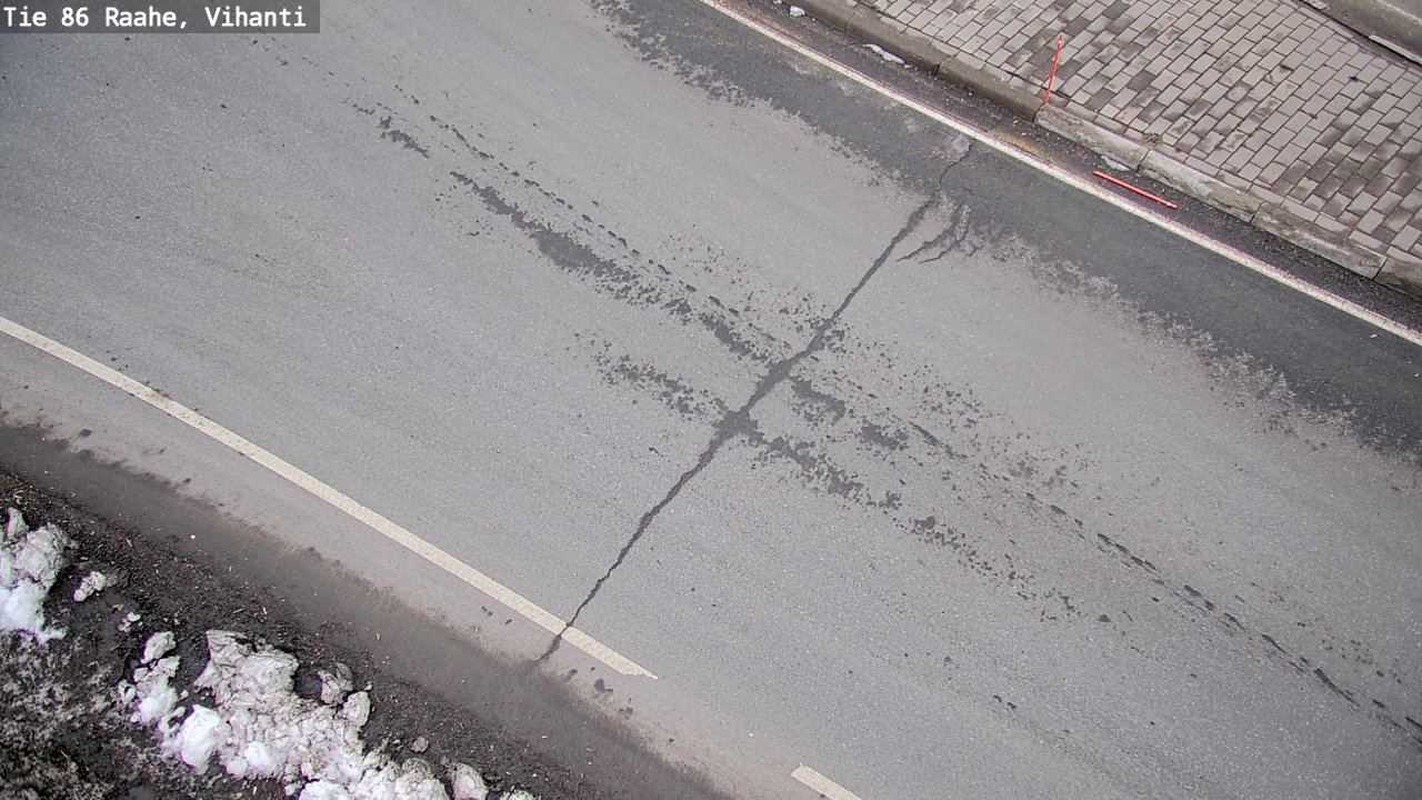 Weather Camera Image Road 86 Raahe, Vihanti, Raahe, Pohjois-Pohjanmaa