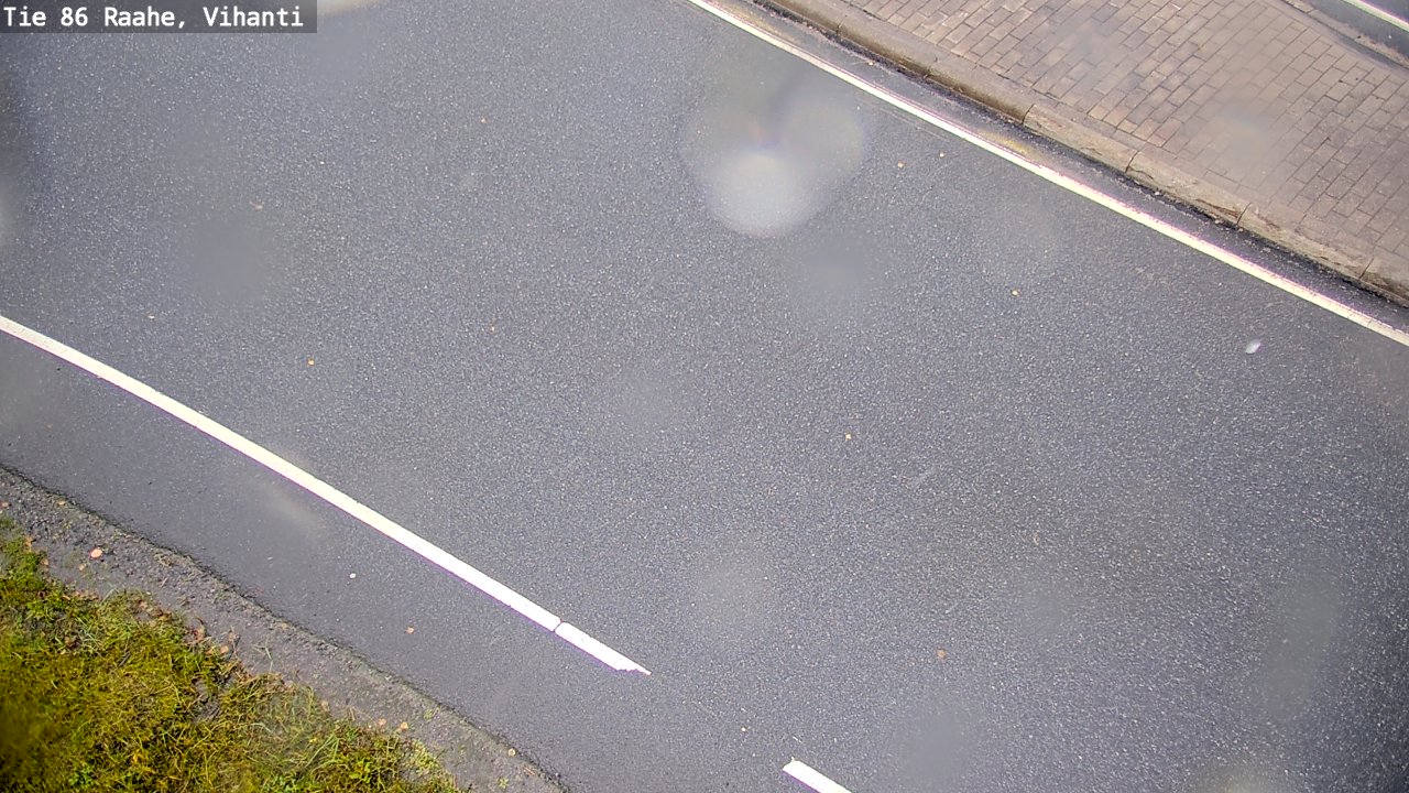 Weather Camera Image Road 86 Raahe, Vihanti, Raahe, Pohjois-Pohjanmaa