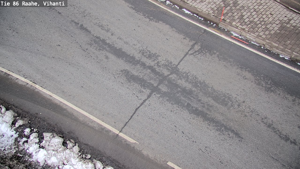 Weather Camera Image Väg 86 Raahe, Vihanti, Raahe, Pohjois-Pohjanmaa