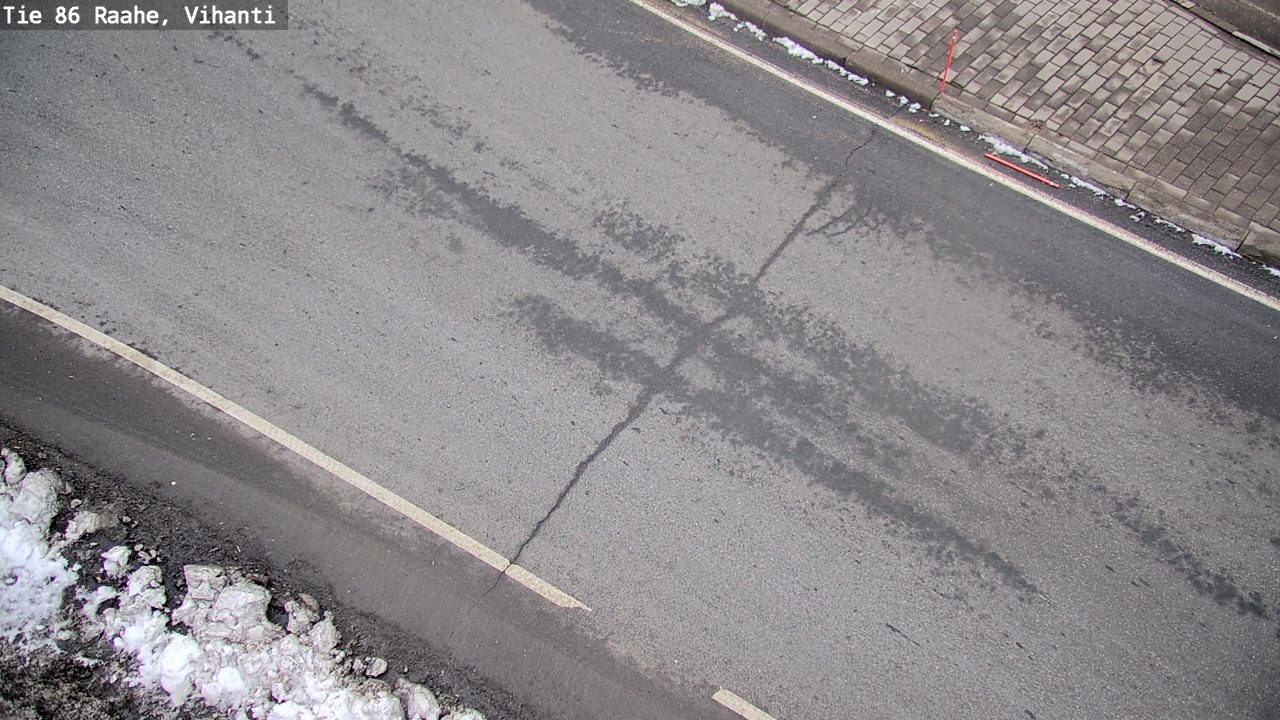 Weather Camera Image Väg 86 Raahe, Vihanti, Raahe, Pohjois-Pohjanmaa