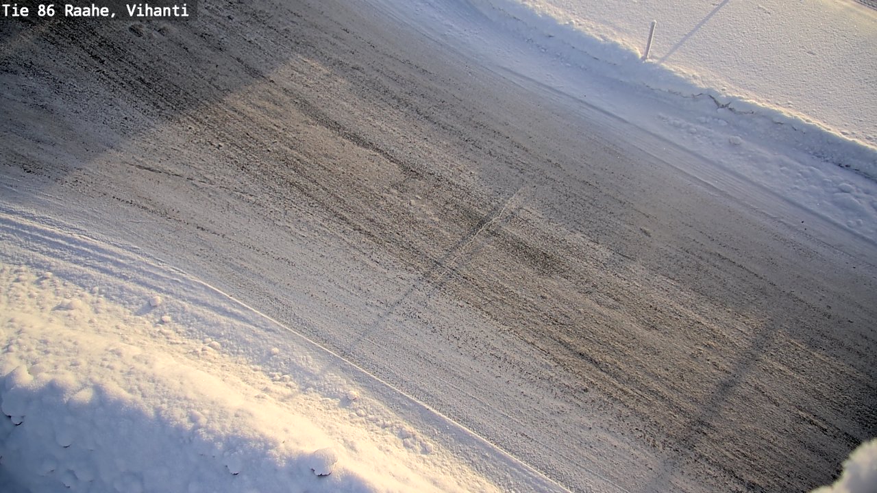 Weather Camera Image Road 86 Raahe, Vihanti, Raahe, Pohjois-Pohjanmaa