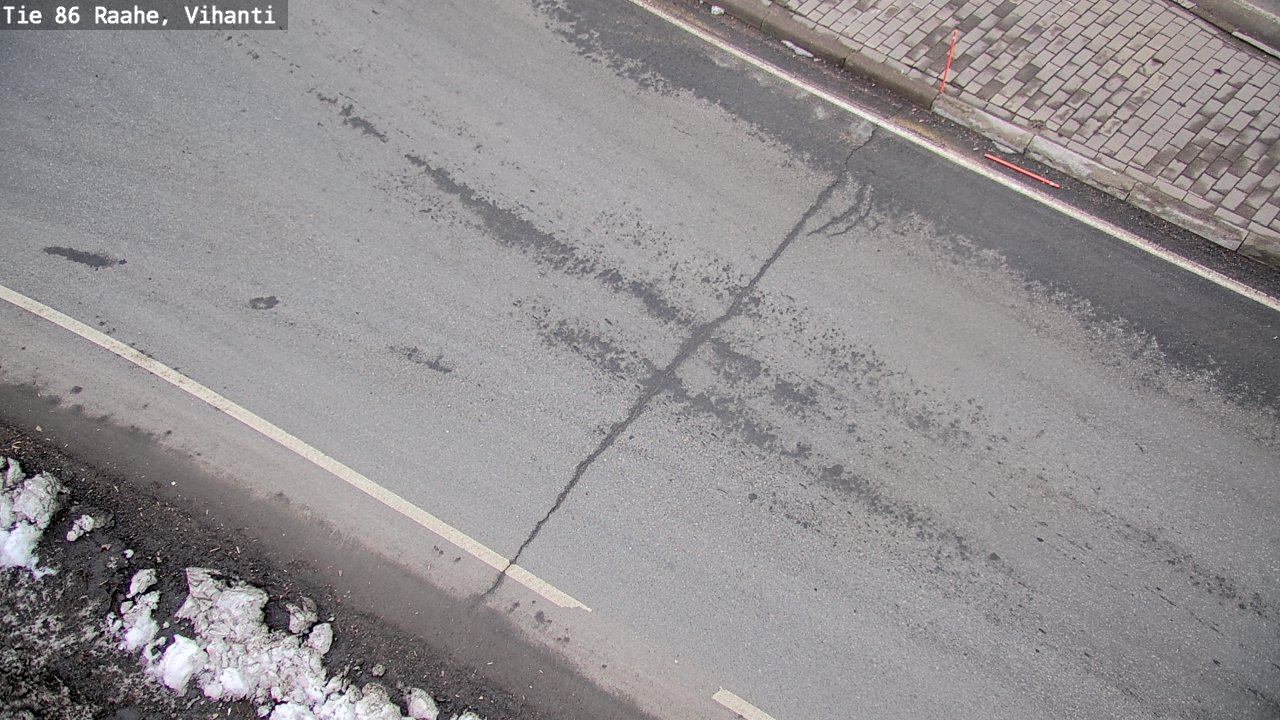 Weather Camera Image Road 86 Raahe, Vihanti, Raahe, Pohjois-Pohjanmaa