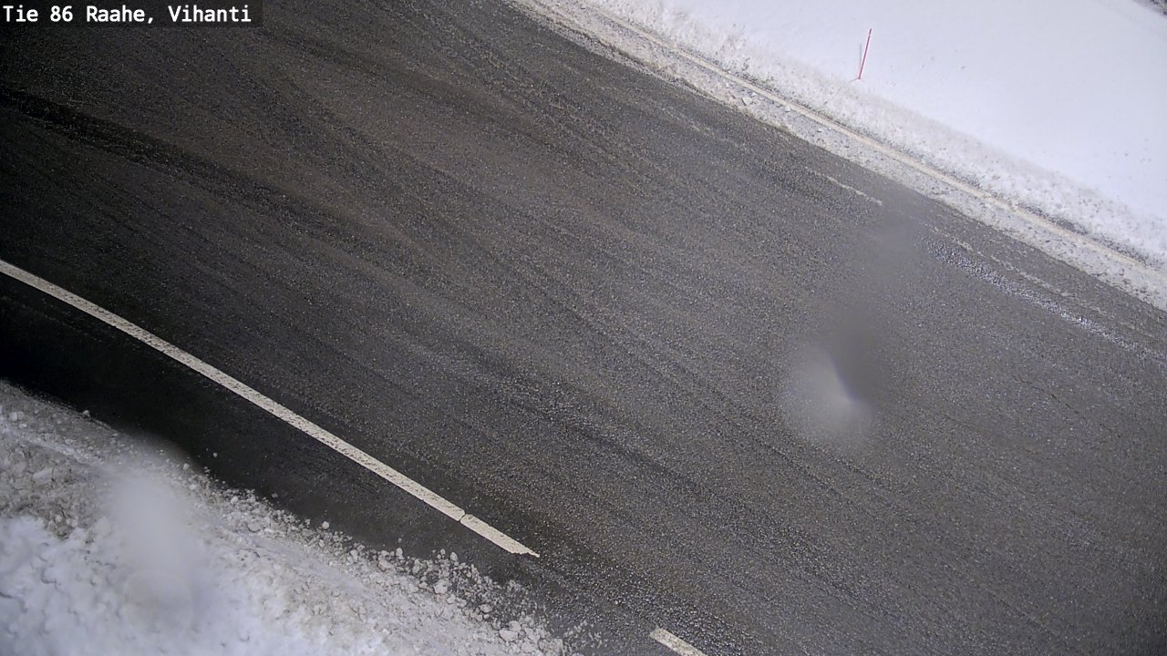 Weather Camera Image Väg 86 Raahe, Vihanti, Raahe, Pohjois-Pohjanmaa