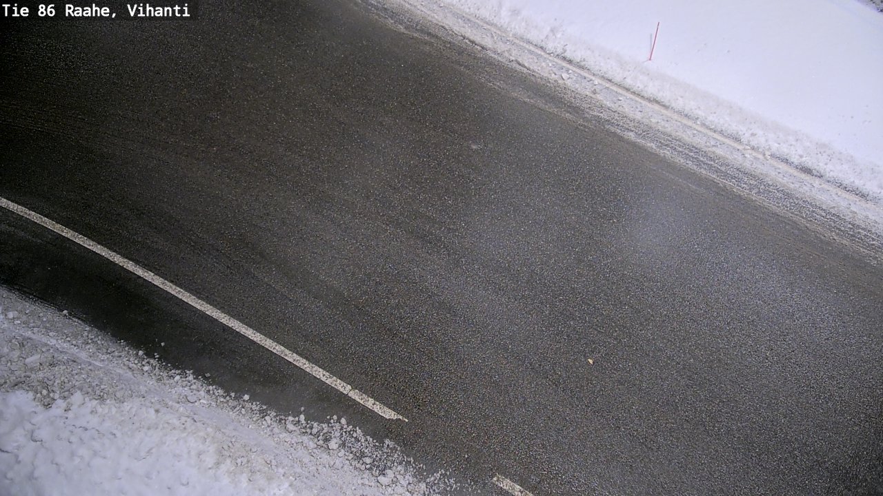 Weather Camera Image Road 86 Raahe, Vihanti, Raahe, Pohjois-Pohjanmaa