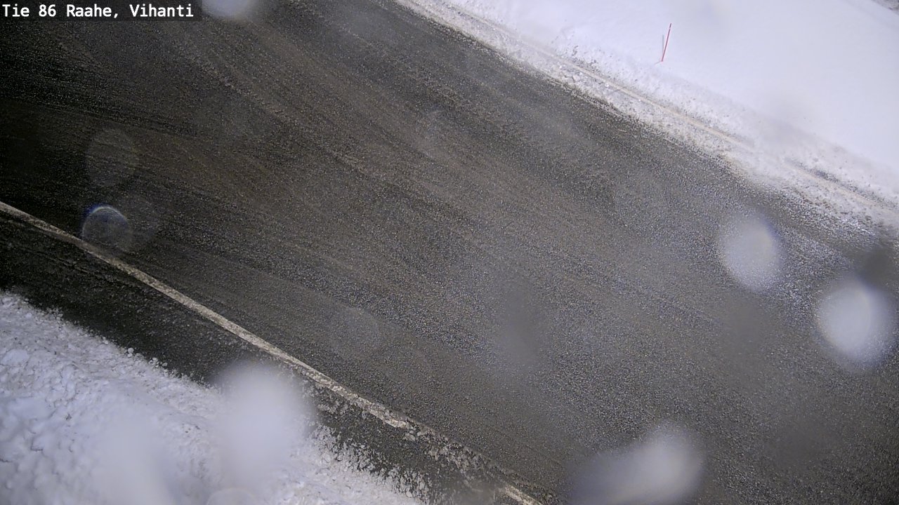 Weather Camera Image Väg 86 Raahe, Vihanti, Raahe, Pohjois-Pohjanmaa