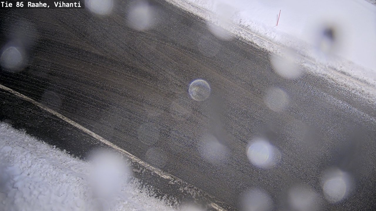 Weather Camera Image Väg 86 Raahe, Vihanti, Raahe, Pohjois-Pohjanmaa
