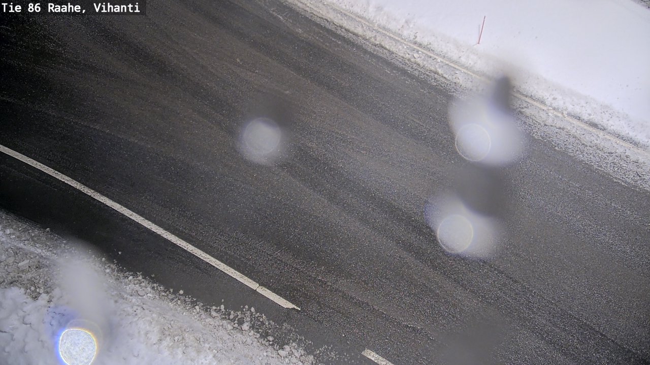 Weather Camera Image Väg 86 Raahe, Vihanti, Raahe, Pohjois-Pohjanmaa