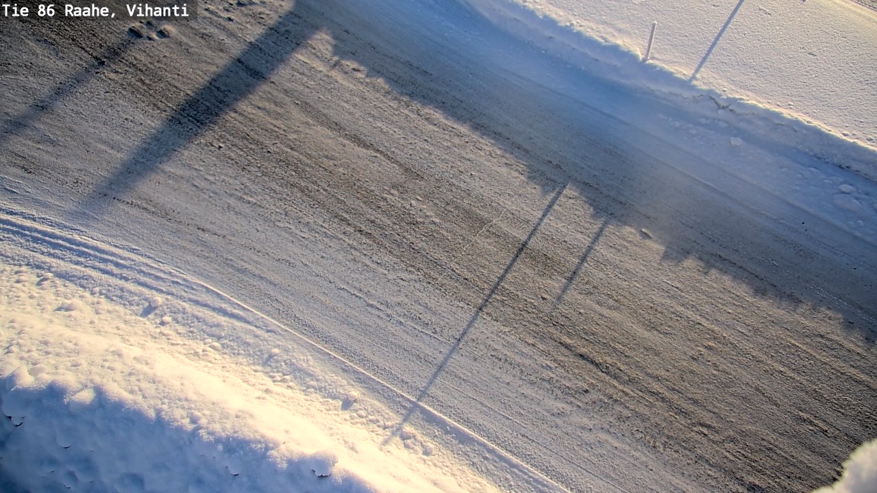Weather Camera Image Road 86 Raahe, Vihanti, Raahe, Pohjois-Pohjanmaa