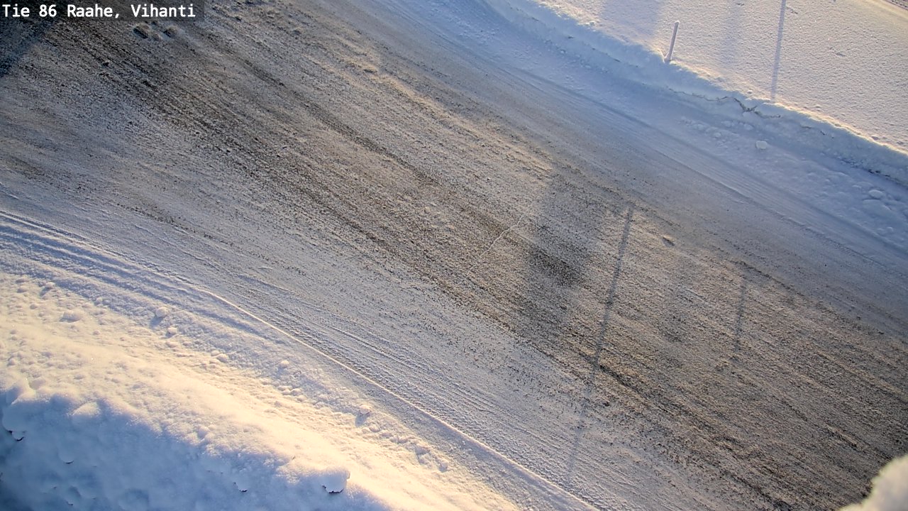 Weather Camera Image Road 86 Raahe, Vihanti, Raahe, Pohjois-Pohjanmaa