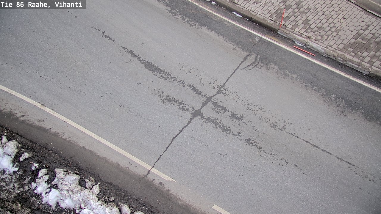 Weather Camera Image Road 86 Raahe, Vihanti, Raahe, Pohjois-Pohjanmaa