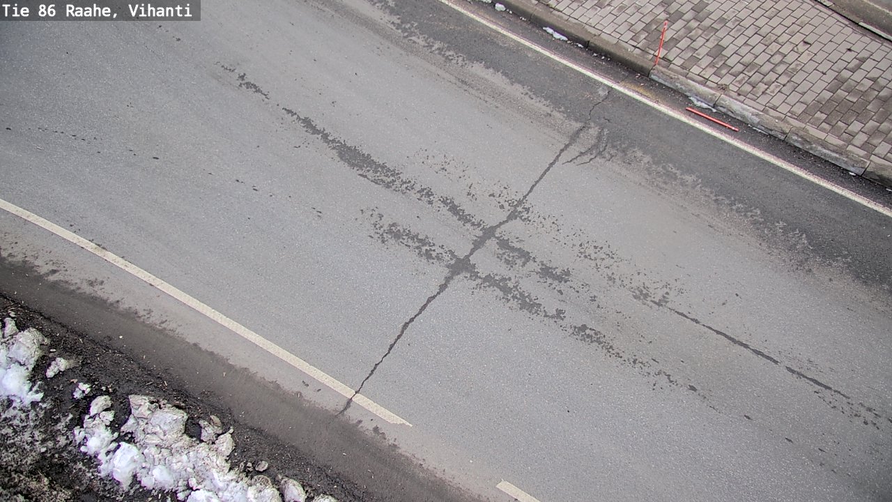 Weather Camera Image Road 86 Raahe, Vihanti, Raahe, Pohjois-Pohjanmaa
