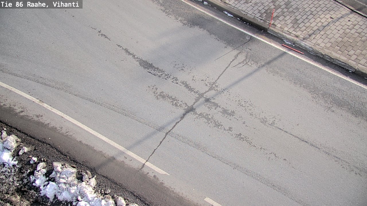 Weather Camera Image Road 86 Raahe, Vihanti, Raahe, Pohjois-Pohjanmaa