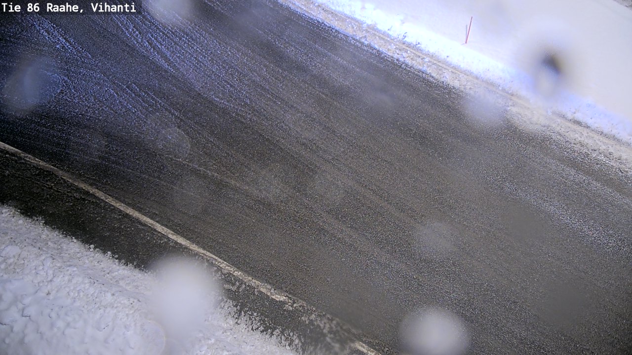 Weather Camera Image Väg 86 Raahe, Vihanti, Raahe, Pohjois-Pohjanmaa