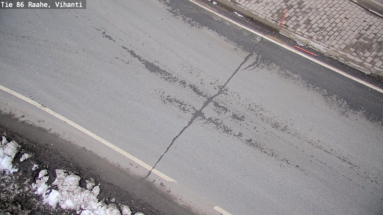 Weather Camera Image Road 86 Raahe, Vihanti, Raahe, Pohjois-Pohjanmaa