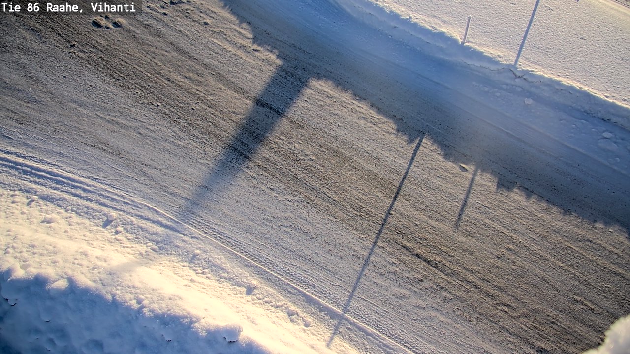 Weather Camera Image Road 86 Raahe, Vihanti, Raahe, Pohjois-Pohjanmaa