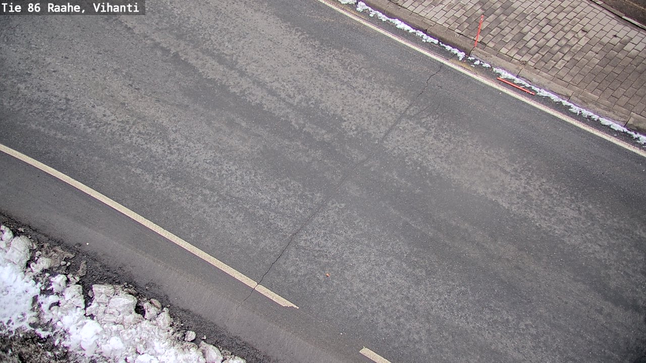 Weather Camera Image Väg 86 Raahe, Vihanti, Raahe, Pohjois-Pohjanmaa