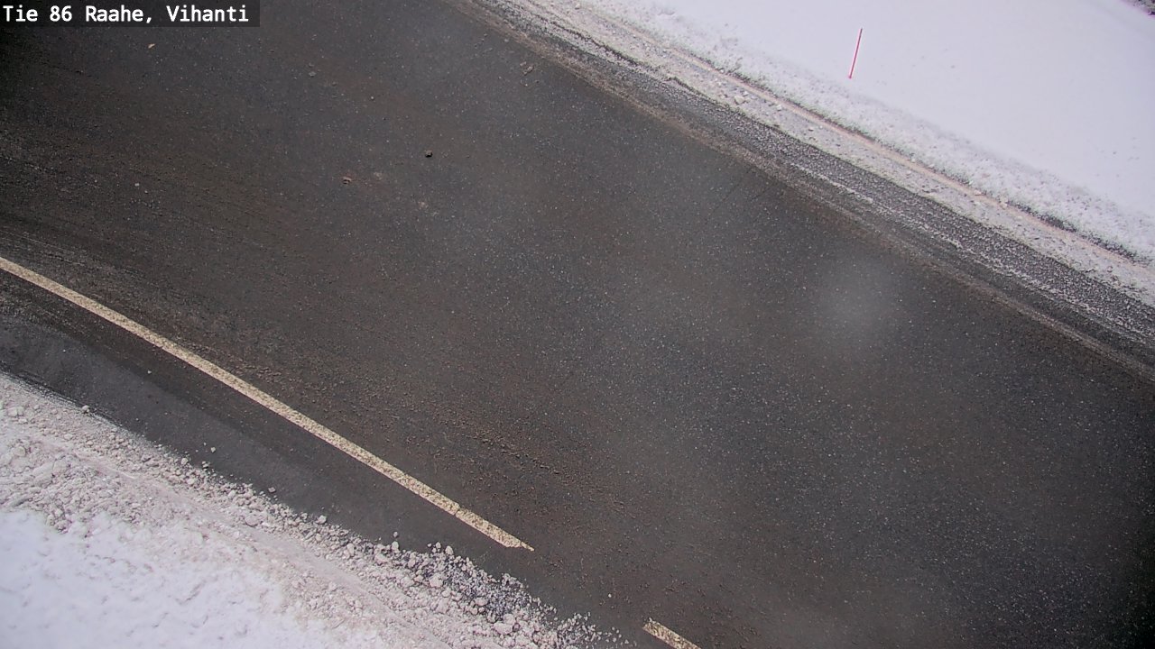 Weather Camera Image Väg 86 Raahe, Vihanti, Raahe, Pohjois-Pohjanmaa