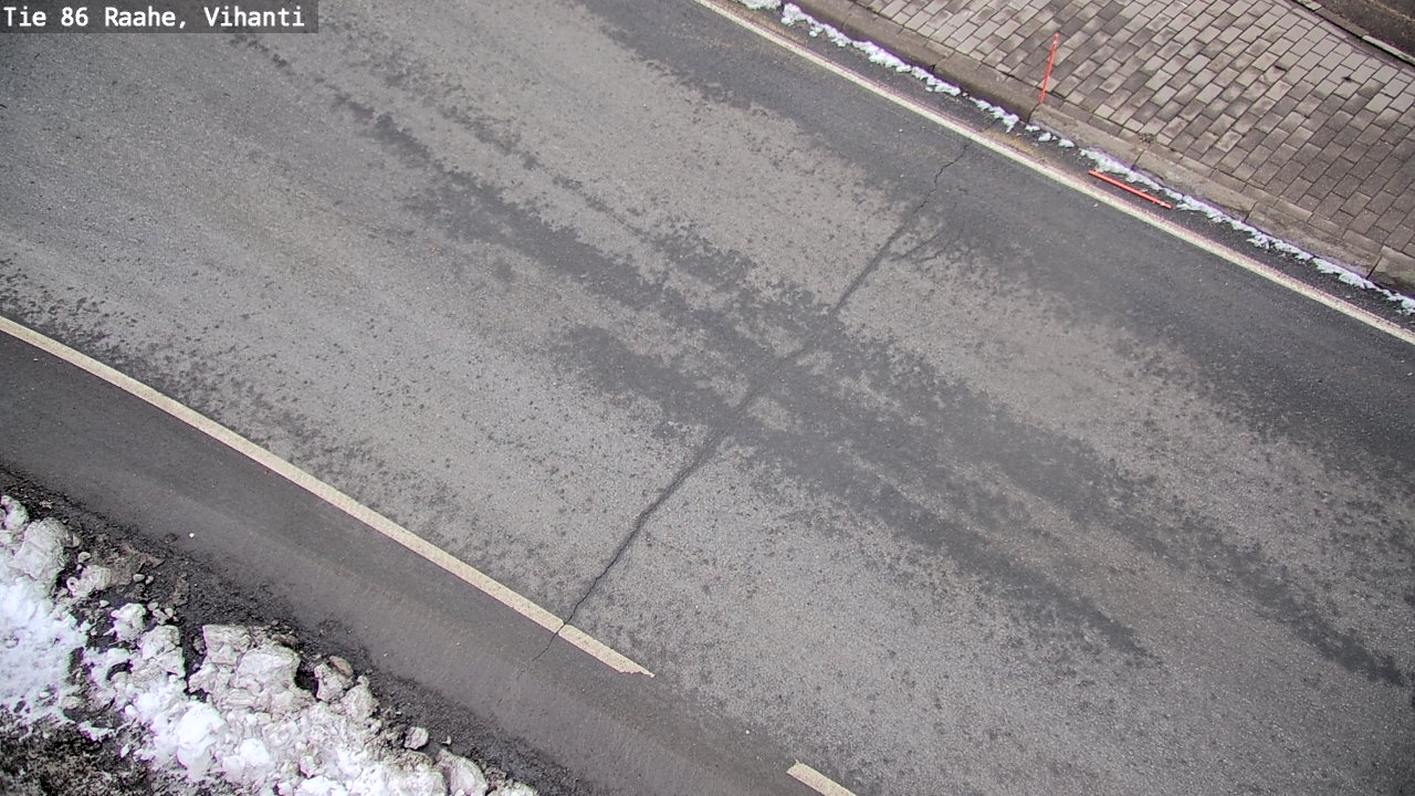 Weather Camera Image Väg 86 Raahe, Vihanti, Raahe, Pohjois-Pohjanmaa