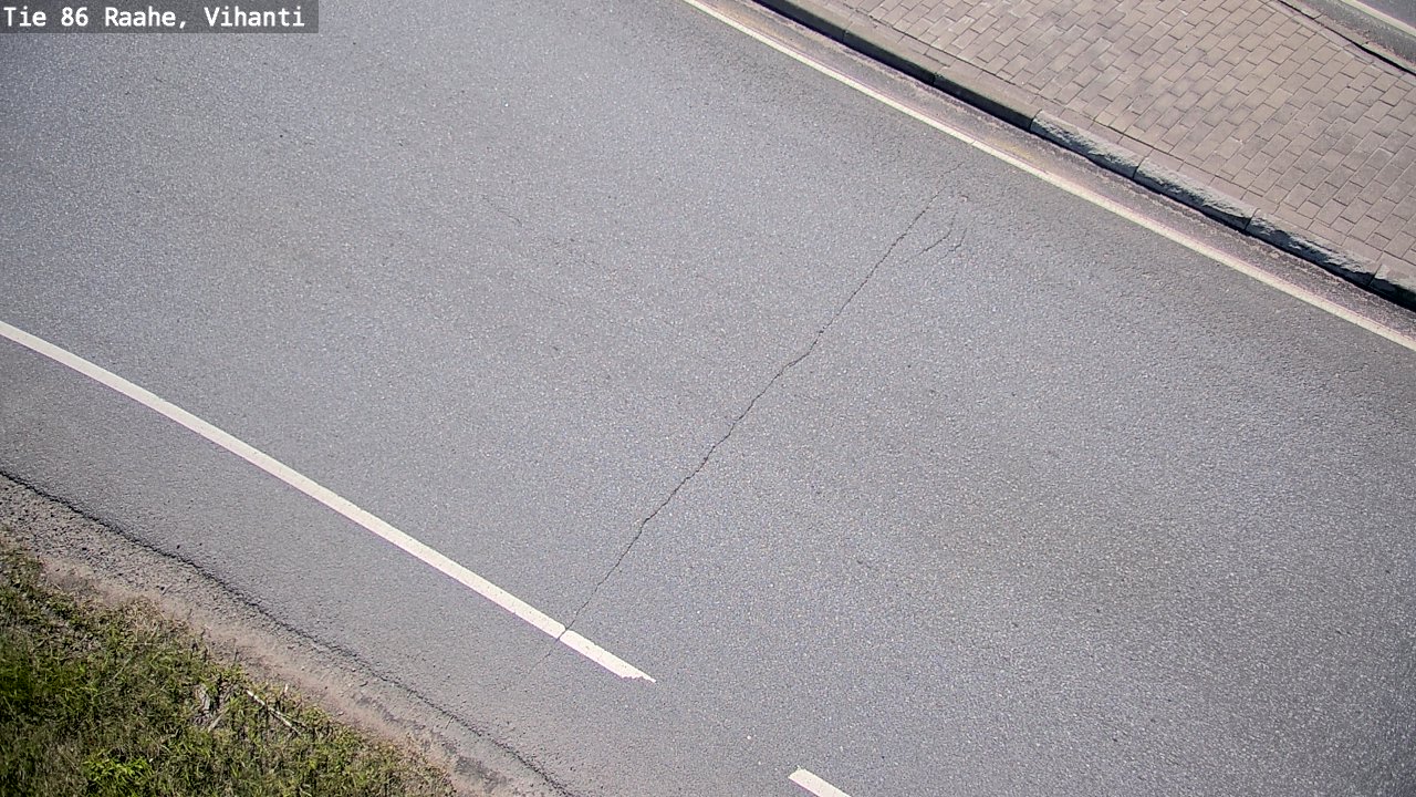 Weather Camera Image Väg 86 Raahe, Vihanti, Raahe, Pohjois-Pohjanmaa
