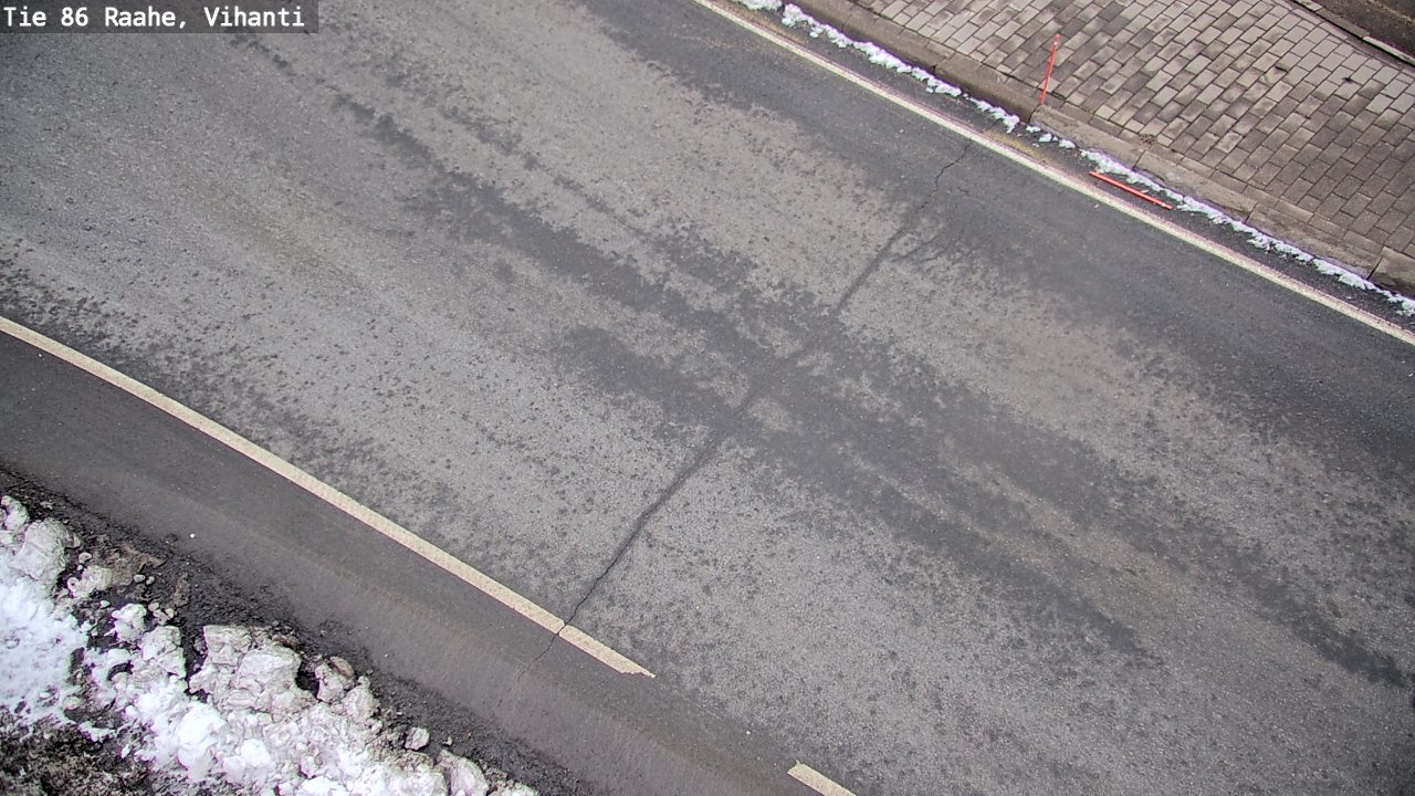 Weather Camera Image Väg 86 Raahe, Vihanti, Raahe, Pohjois-Pohjanmaa