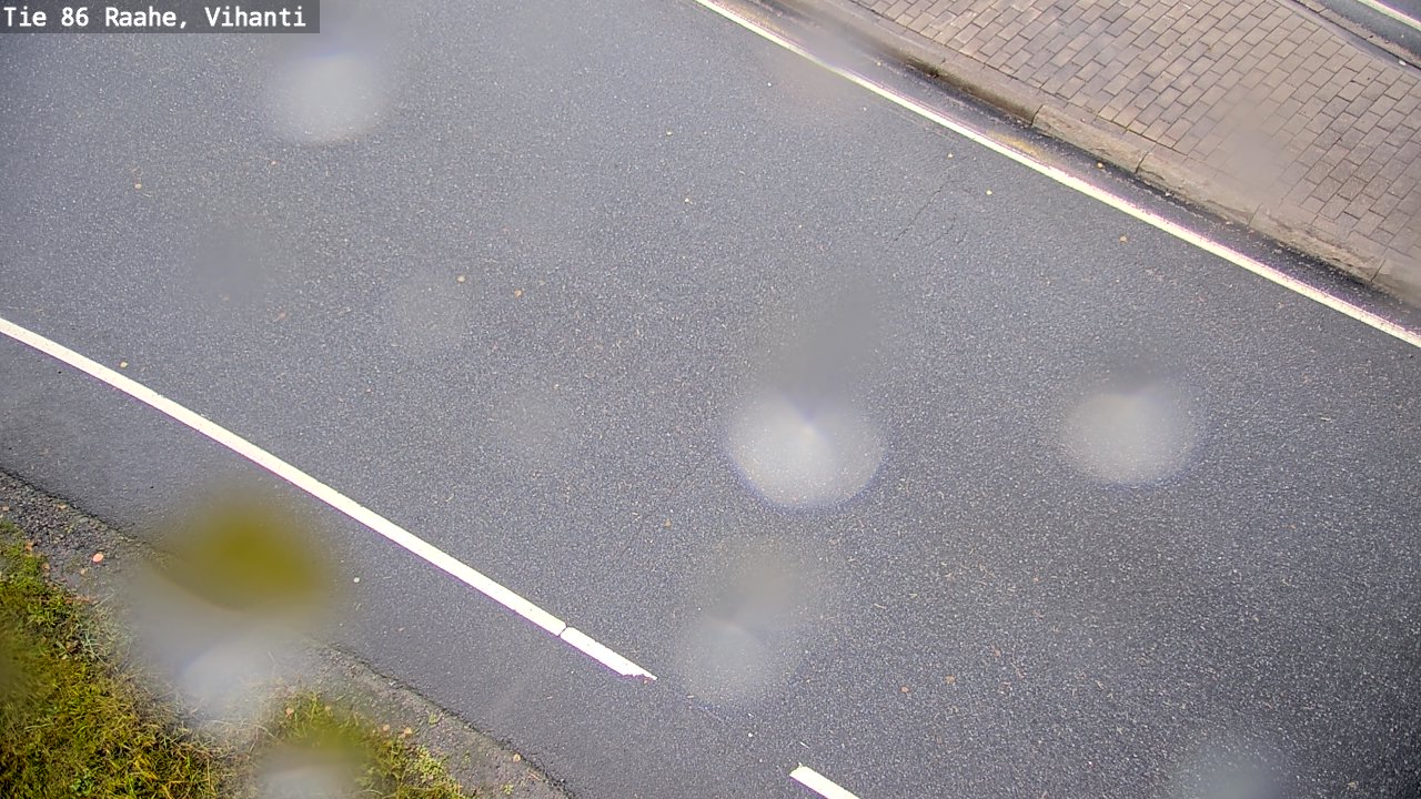 Weather Camera Image Väg 86 Raahe, Vihanti, Raahe, Pohjois-Pohjanmaa
