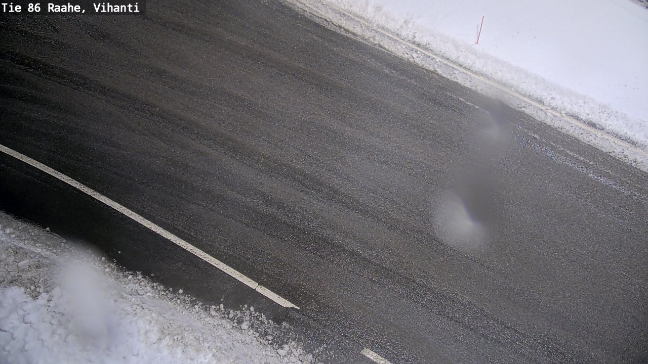 Weather Camera Image Väg 86 Raahe, Vihanti, Raahe, Pohjois-Pohjanmaa