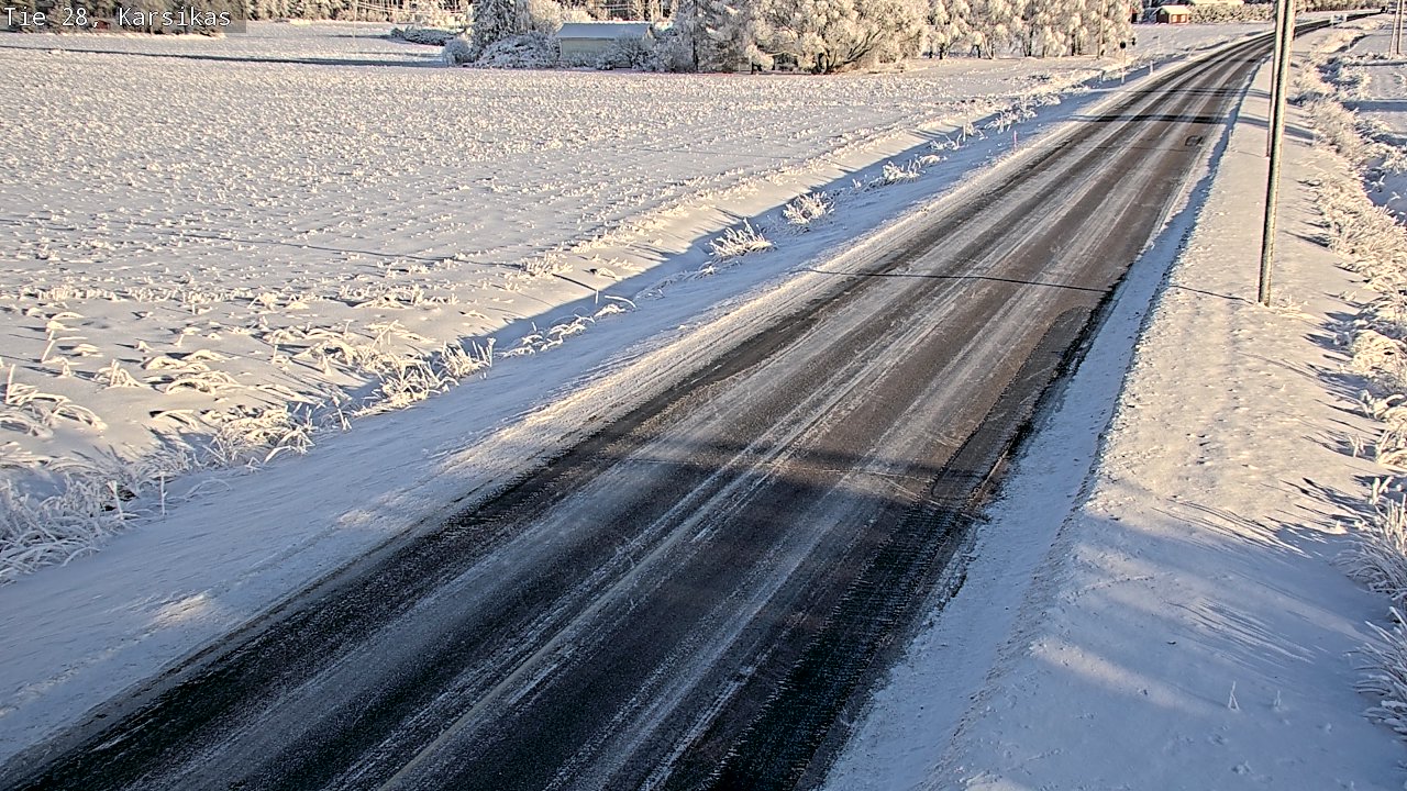 Kelikamerat Kuva Tie 28 Haapavesi, Karsikas, Haapavesi, Pohjois-Pohjanmaa