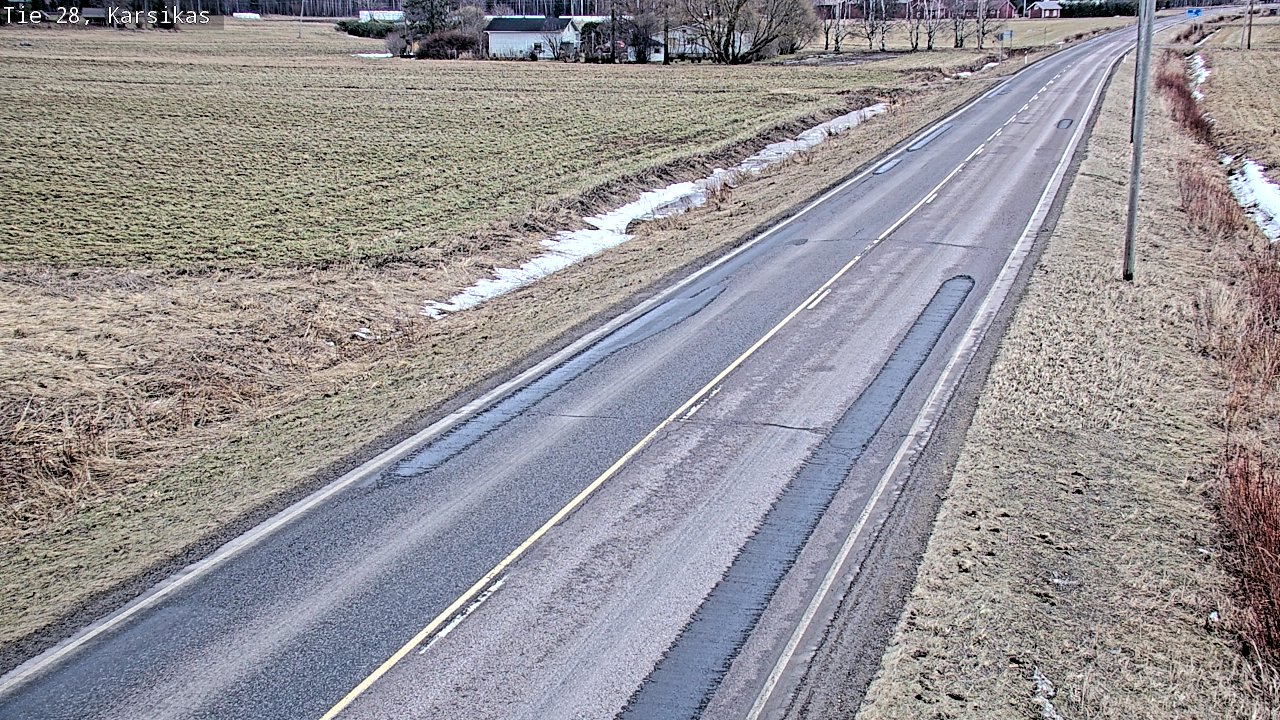 Kelikamerat Kuva Tie 28 Haapavesi, Karsikas, Haapavesi, Pohjois-Pohjanmaa