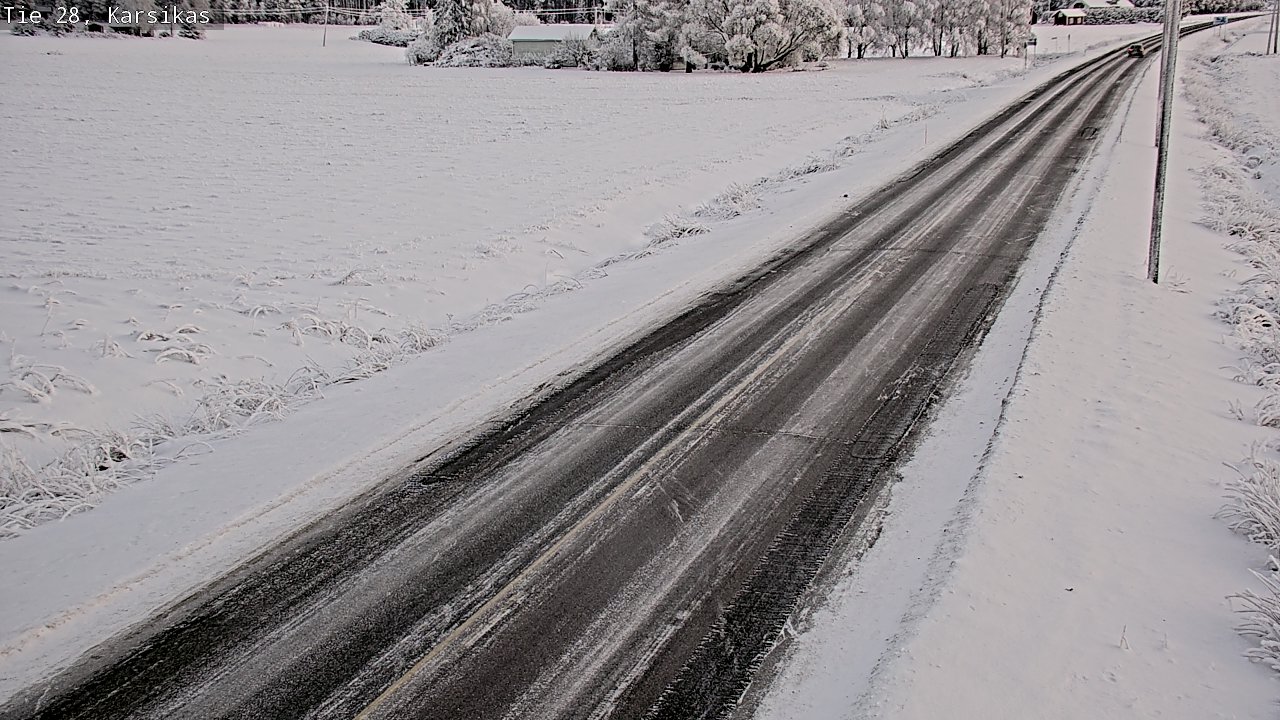 Kelikamerat Kuva Tie 28 Haapavesi, Karsikas, Haapavesi, Pohjois-Pohjanmaa