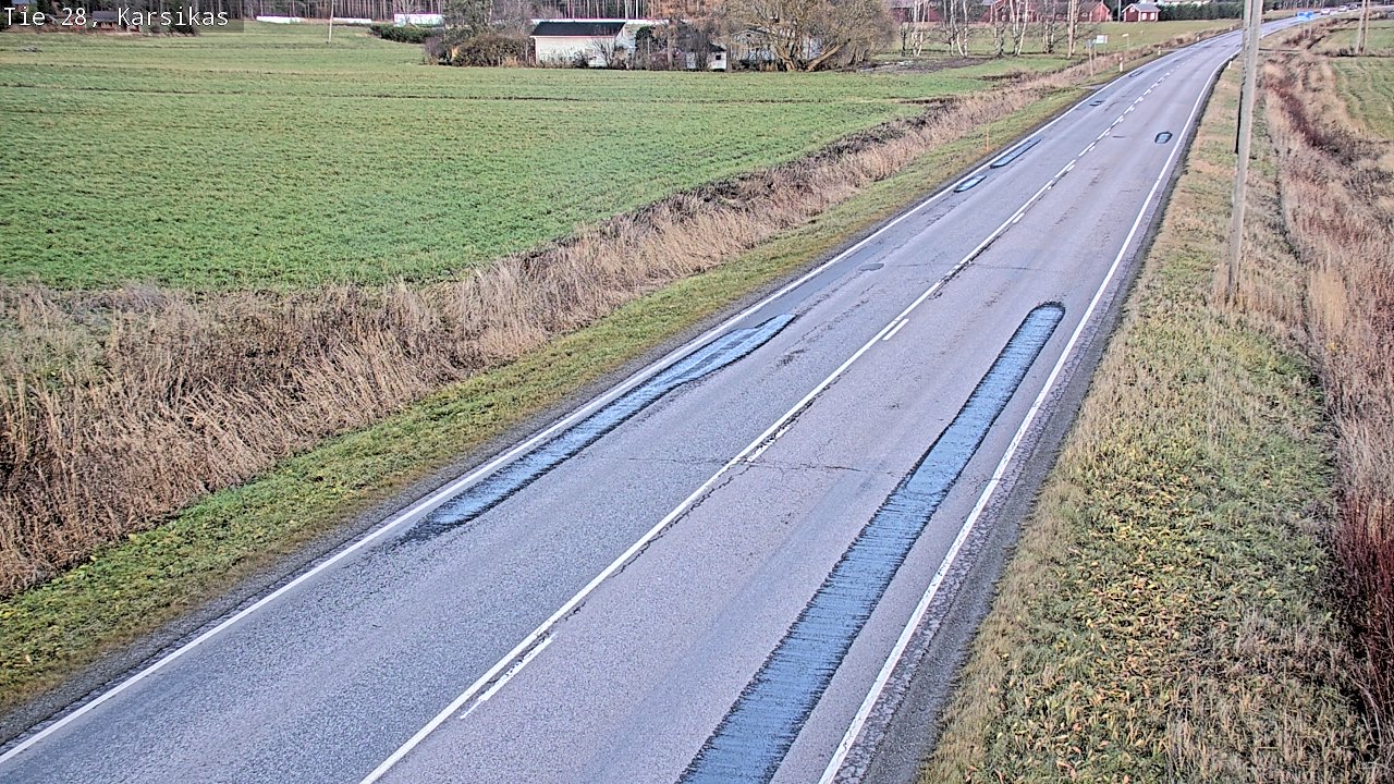 Kelikamerat Kuva Tie 28 Haapavesi, Karsikas, Haapavesi, Pohjois-Pohjanmaa