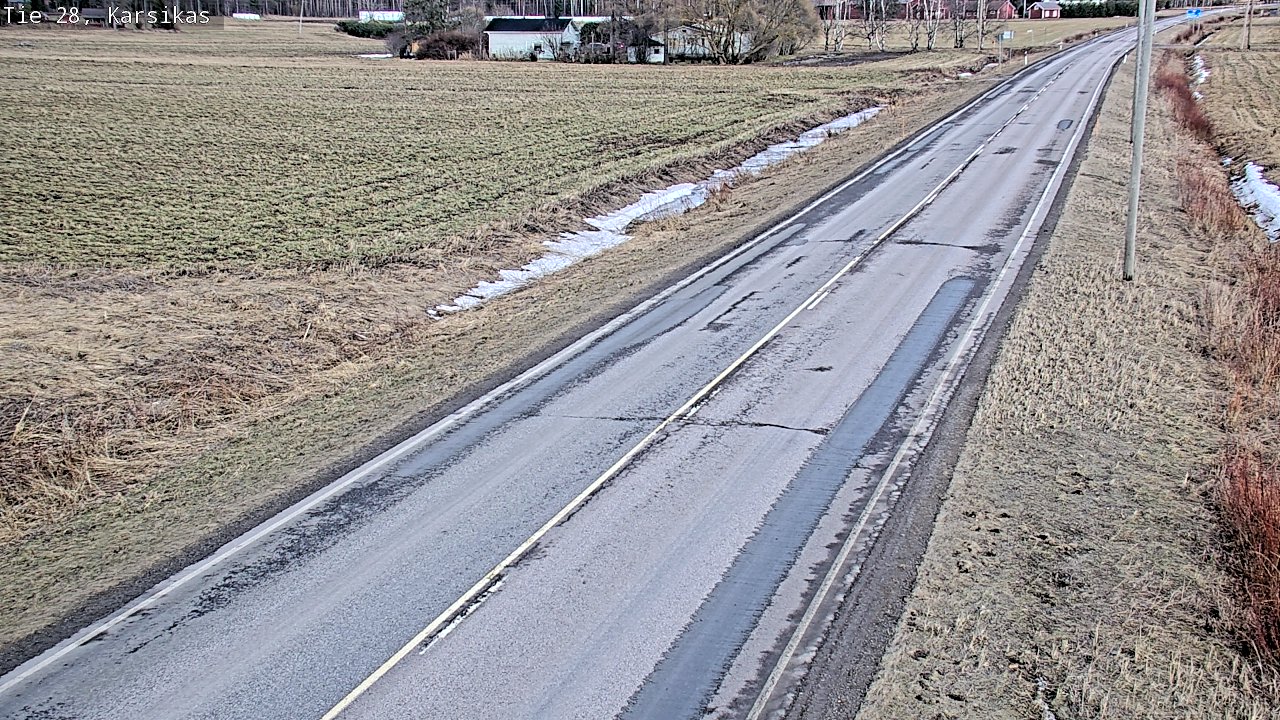 Kelikamerat Kuva Tie 28 Haapavesi, Karsikas, Haapavesi, Pohjois-Pohjanmaa