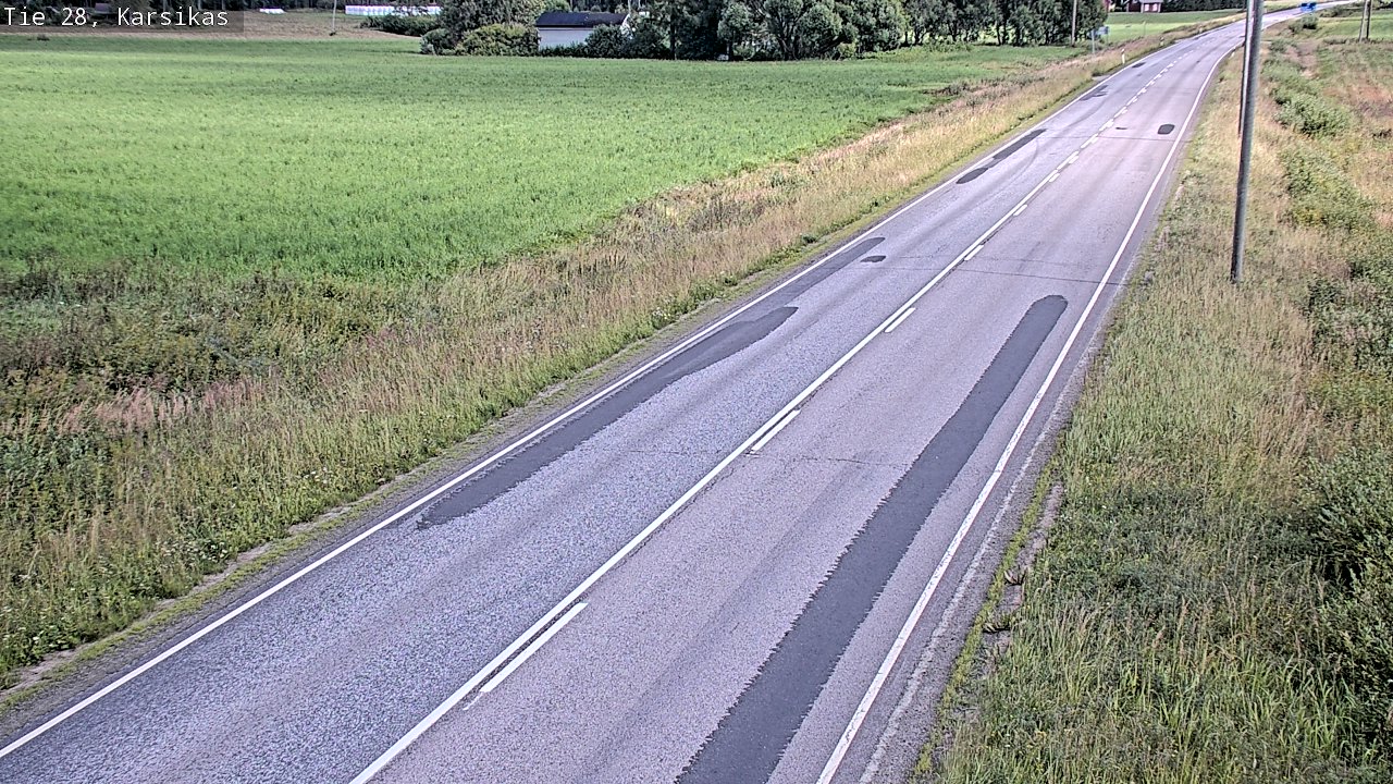 Kelikamerat Kuva Tie 28 Haapavesi, Karsikas, Haapavesi, Pohjois-Pohjanmaa