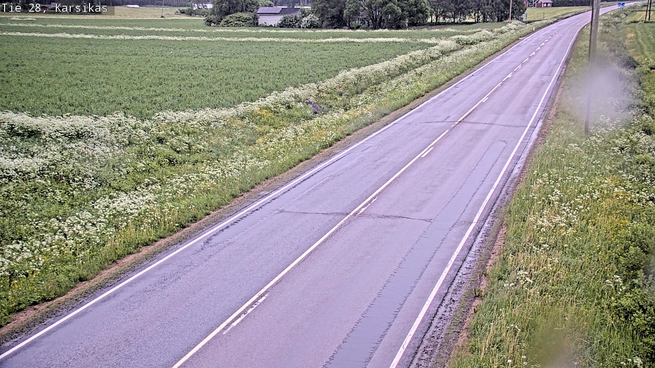 Kelikamerat Kuva Tie 28 Haapavesi, Karsikas, Haapavesi, Pohjois-Pohjanmaa