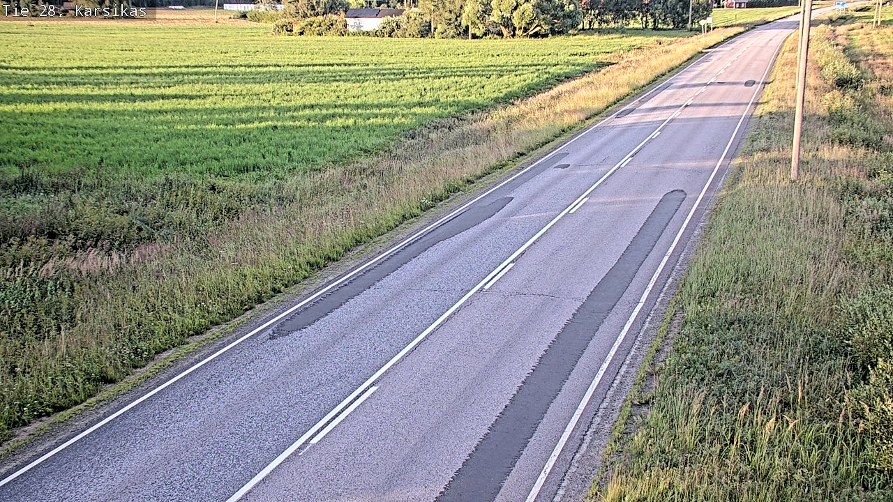 Kelikamerat Kuva Tie 28 Haapavesi, Karsikas, Haapavesi, Pohjois-Pohjanmaa